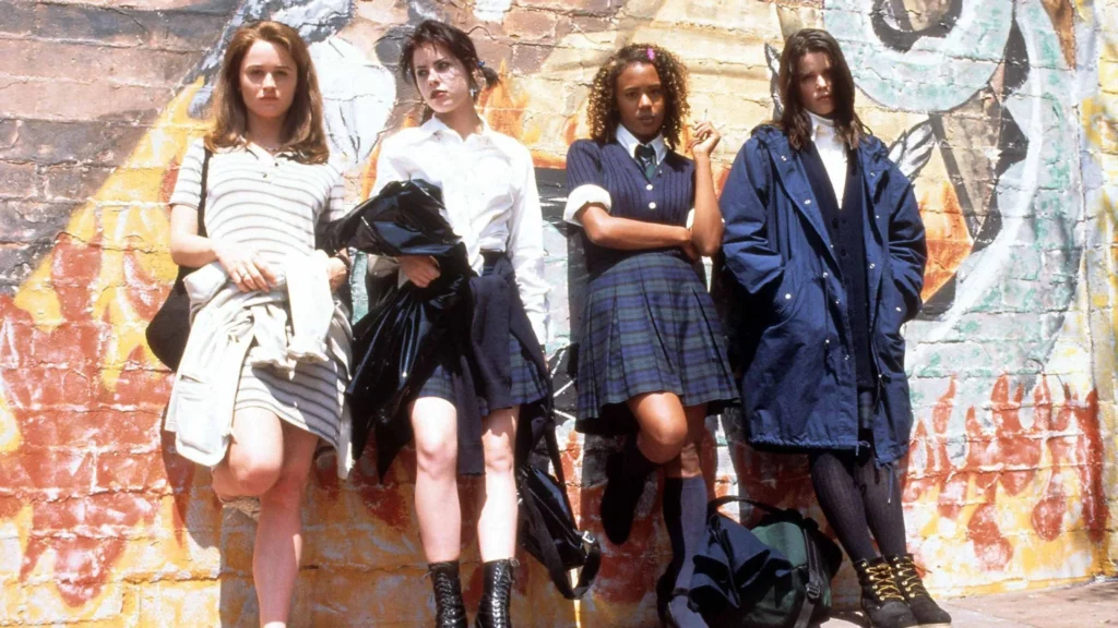 Four teenage girls from the The Craft