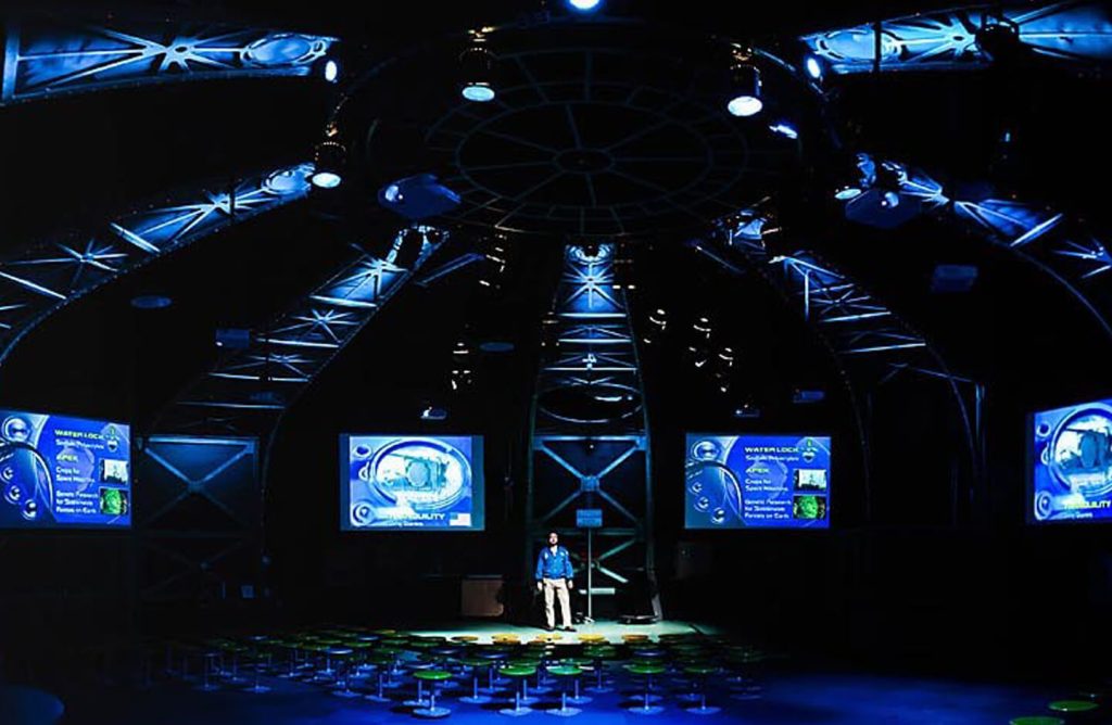 The Works Theater seating and stages.