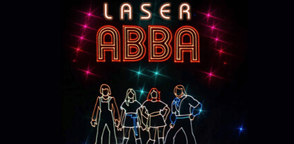 Laser ABBA show graphic