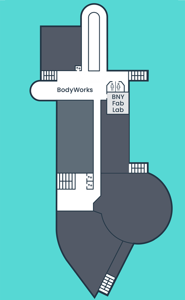 Third Floor map