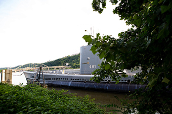 The USS Requin submarine